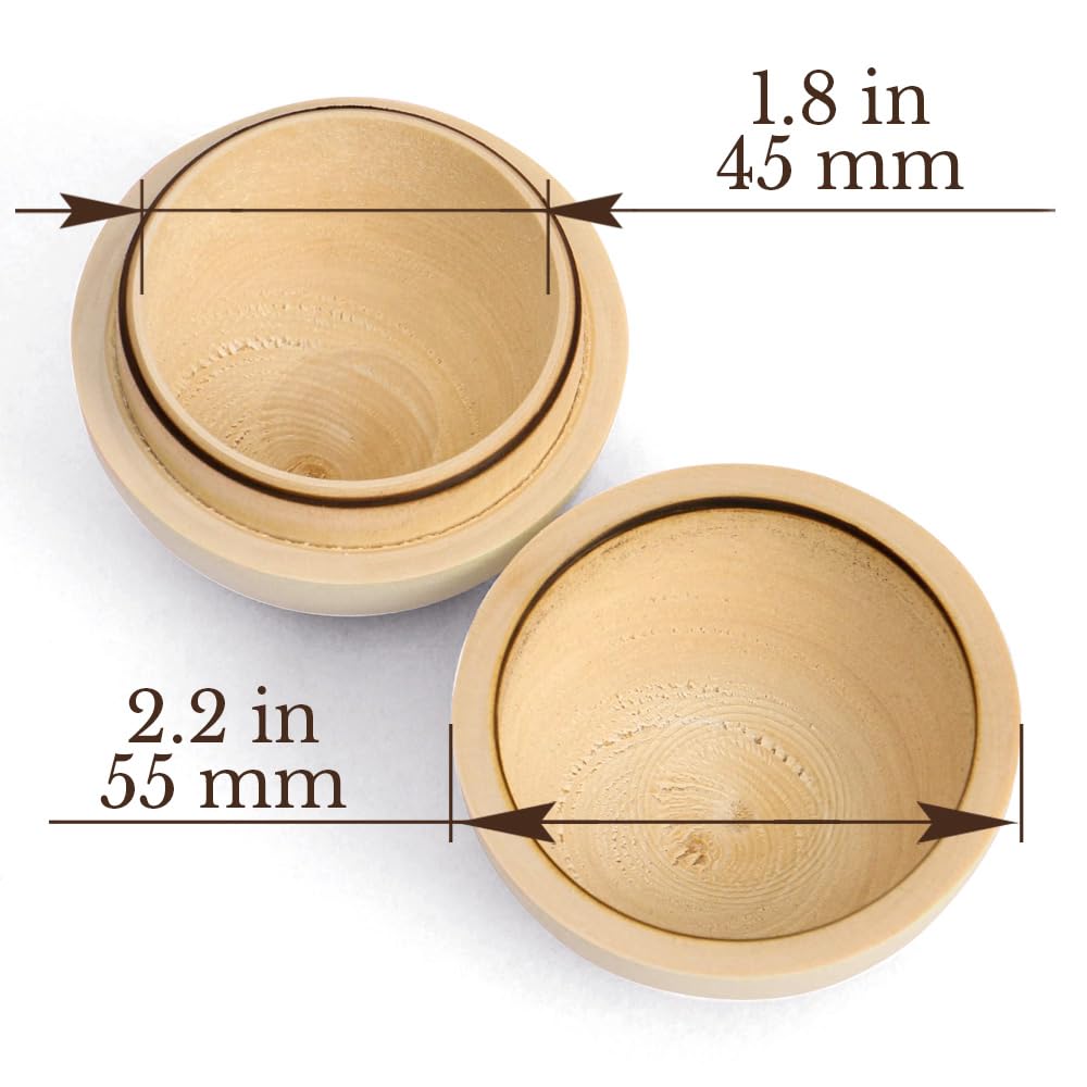 Snapklik.co : 3/4 Inch Round Wooden Ball, Bag Of 50 Unfinished Wood...