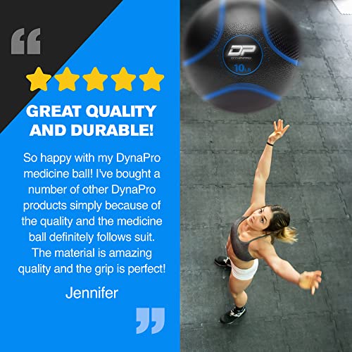 DYNAPRO Medicine Ball Exercise Ball, Durable Rubber, Consistent