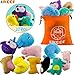 10pcs Juguetes para Perros Cachorros Peluche para Perros Juguetes Interactivos para Perros Juguetes chirriantes Juguetes para la Dentición de Cachorros para Peluches Perros Pequeños con Sonido