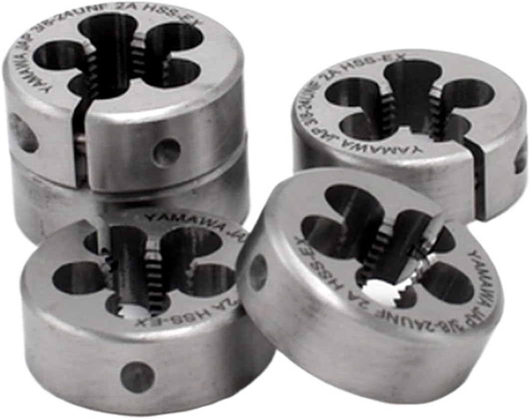 1PCS HSSE Metric Adjustable Round Die M0.8-M22 Screw Thread Threading Dies(M0.8X0.2)