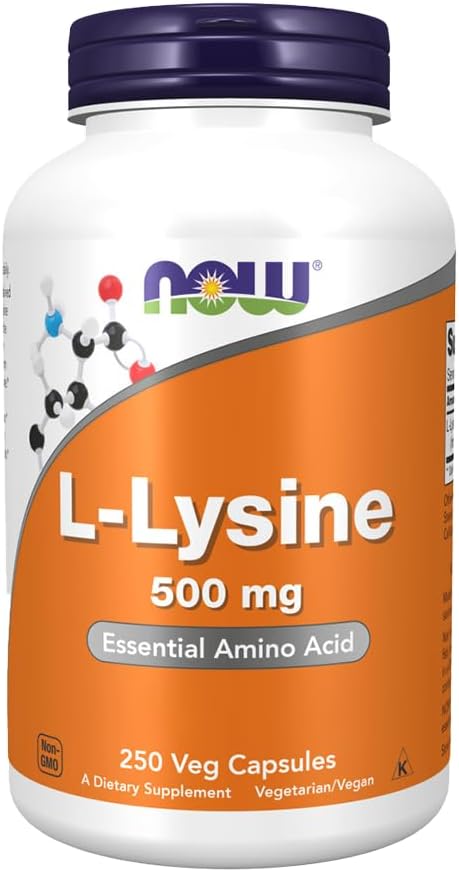L-lysine - 500mg, 250 Capsules