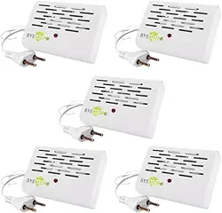 Kit c/ 05 Aparelho Anti Mofo Elétrico Eletrônico 110v Ácaro Fungos Bolor Legon Bye Mofo AM01-110v