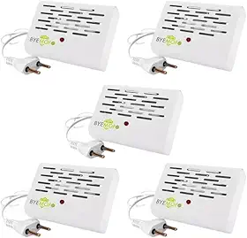 Kit c/ 05 Aparelho Anti Mofo Elétrico Eletrônico 110v Ácaro Fungos Bolor Legon Bye Mofo AM01-110v