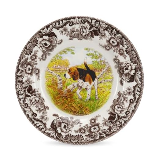 Spode Woodland Beagle Plate