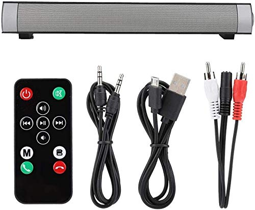 Soundbar für TV 3D-Stereo-Unterstützung Freisprechen für Desktop-PC USB-Soundbar-Unterstützung TF-Karte USB-Wiedergabe