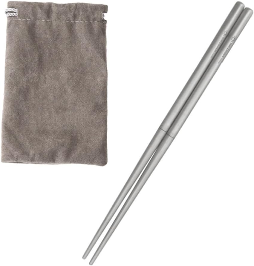 Foldable Pure Chopsticks 23cm Ultra-Light for Camping