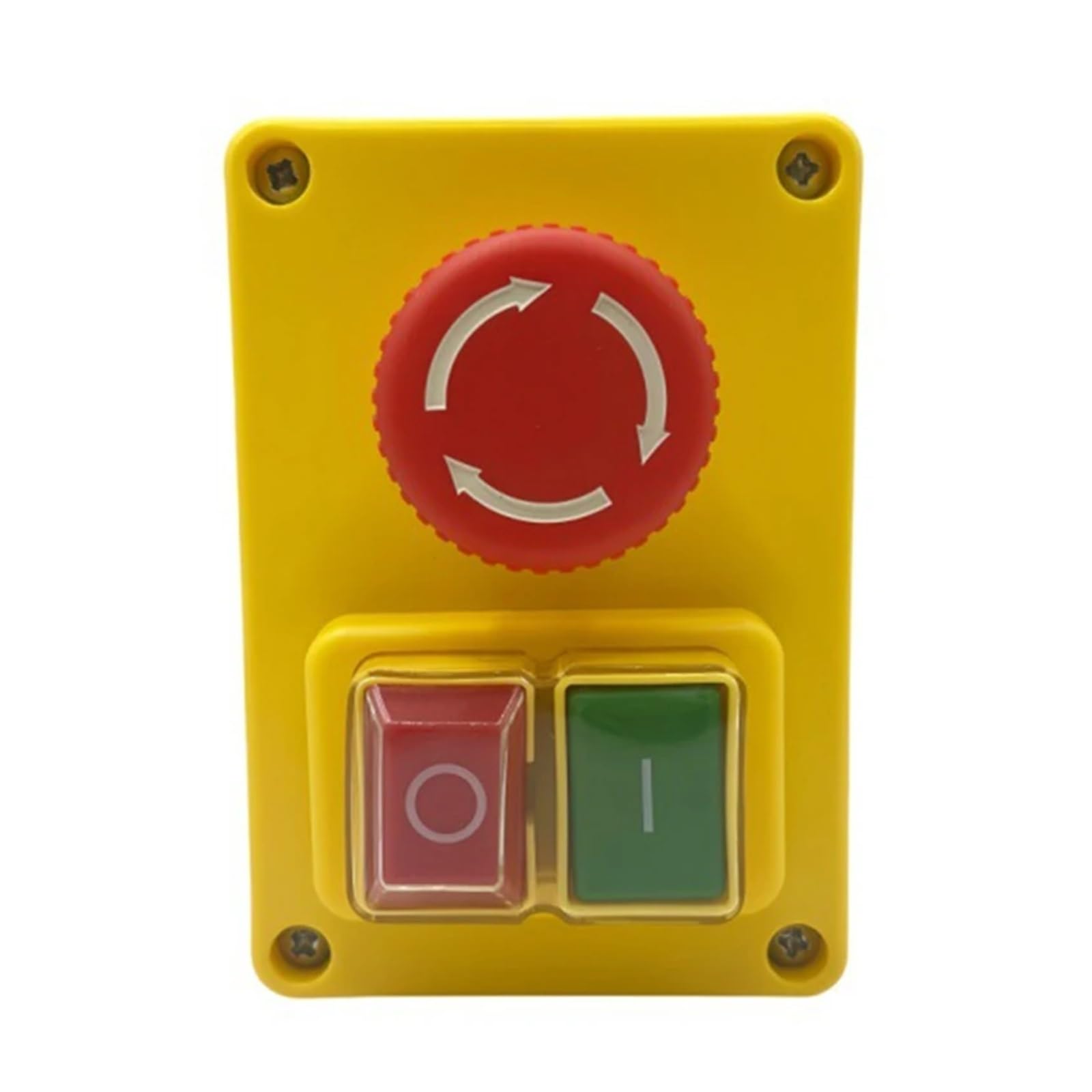 1 Interruptor pulsador electromagnético KJD17D de 250 V y 16 A, interruptores de Parada de Emergencia xiaguolingsm