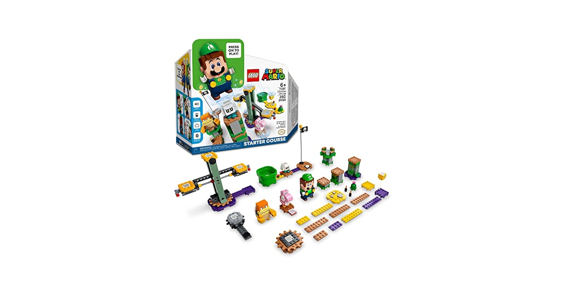 O-MENZ DVD LOOP L∞P LEGO Super Mario - Adventures with Luigi Starter Course