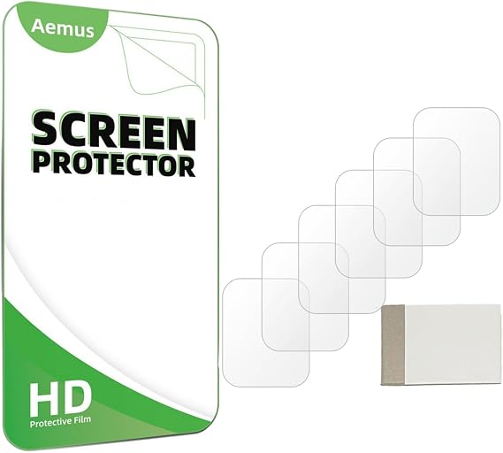 Screen Protector Compatible for QONBINK TG38 / K62 Smart Watch 1.85 (6 Pack) Clear TPU Soft Film Compatible for Jacoosa L70 Fitness Tracker