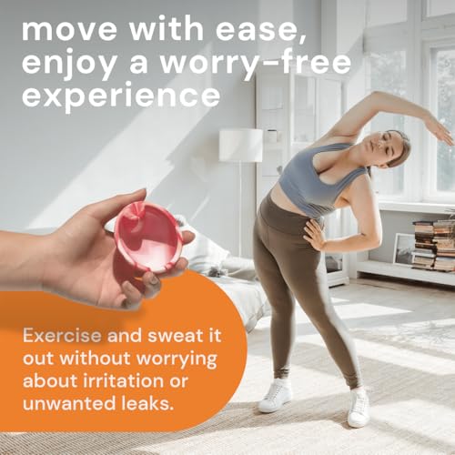 Image of Reusable Menstrual Disc Value Pack (Set of 4) - Wear Up to 12 Hours - Sustainable Alternative to Cups, Tampons, and Pads - Leak-Proof Design for Light or Heavy Flows - Small & Large Sizes