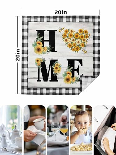 Servilletas de tela Roses Garden set x4 20x20 pulg miniatura 5