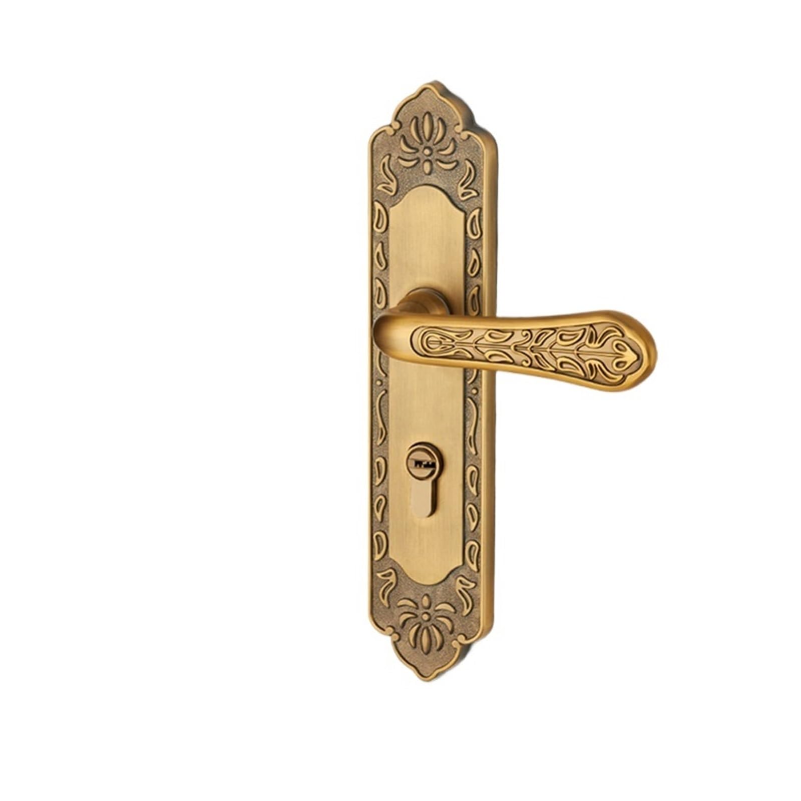Aepqbgqj One Color Zinc Alloy European Style Silent Lever Handle Lock Bedroom