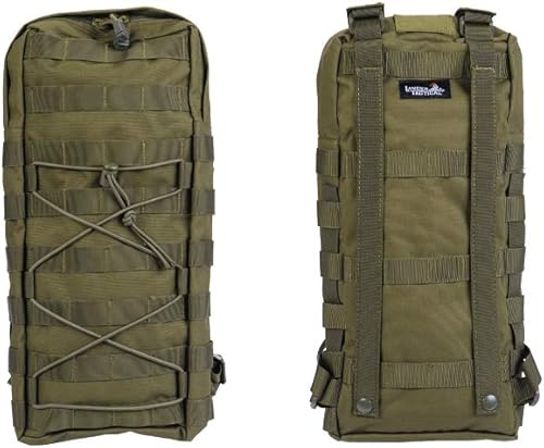 Miniatura 6 de Mochila táctica de hidratación militar con bolsa de agua de hidratación a prueba de fugas, 3 L, bolsa de supervivencia para ciclismo, senderismo,