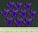 LITKO Zombie Hand Tokens, Purple (10)
