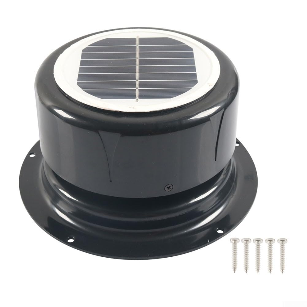 Ventilateur de ventilation solaire pour camping-car, silencieux et respectueux de la planète, ventilateur de conduit de toit efficace pour caravane et camping-car