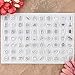 Kwan Crafts 2 Sheets Daily Life Pattern Clear Stamps for Card Making Decoration and DIY Scrapbooking