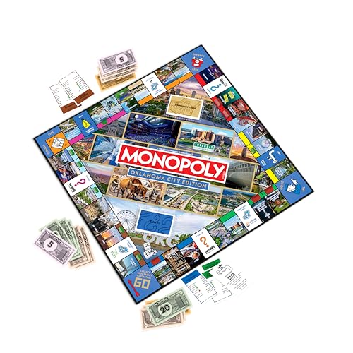 Monopoly Oklahoma City, OK Edition para 2-6 jugadores miniatura 1