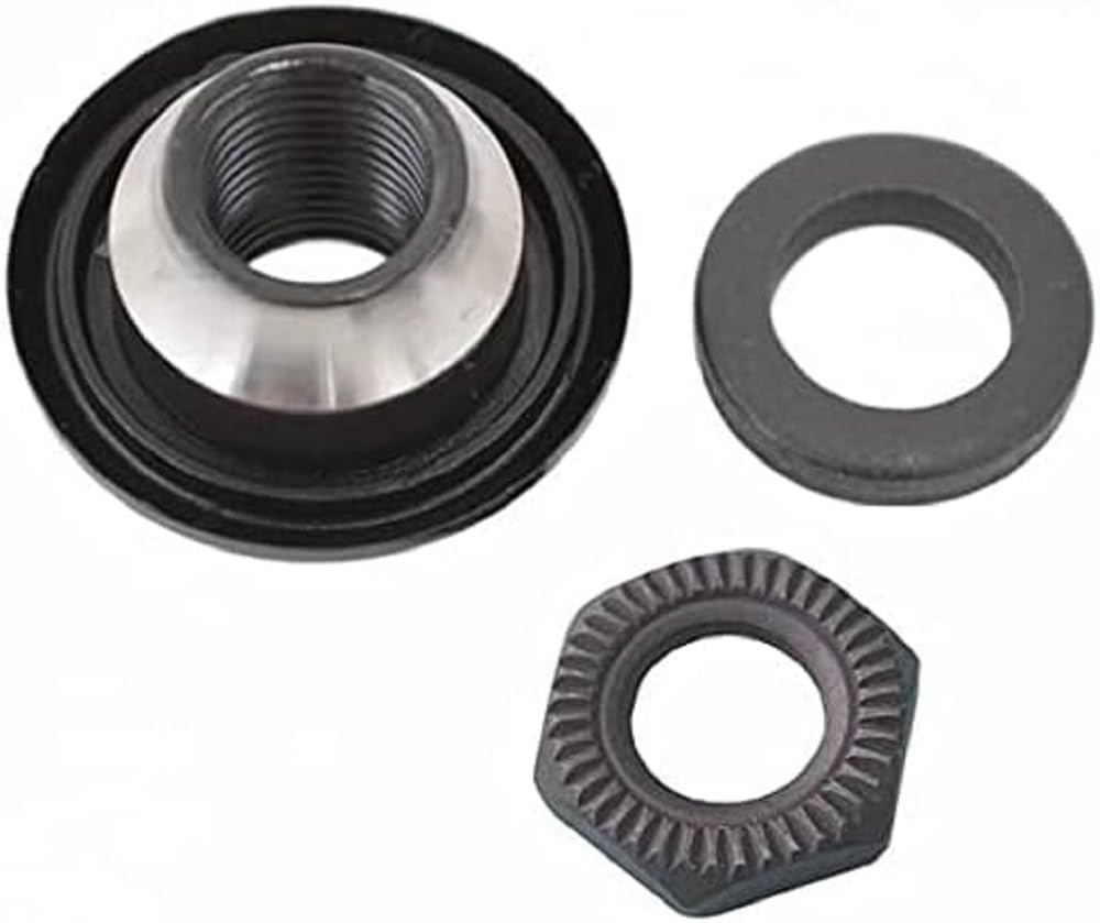 Shimano Spares 3SX 9802 Dado Bloccaggio Sinistro Per Mozzo FH-M529 - Ricambio Bici Unisex - 3