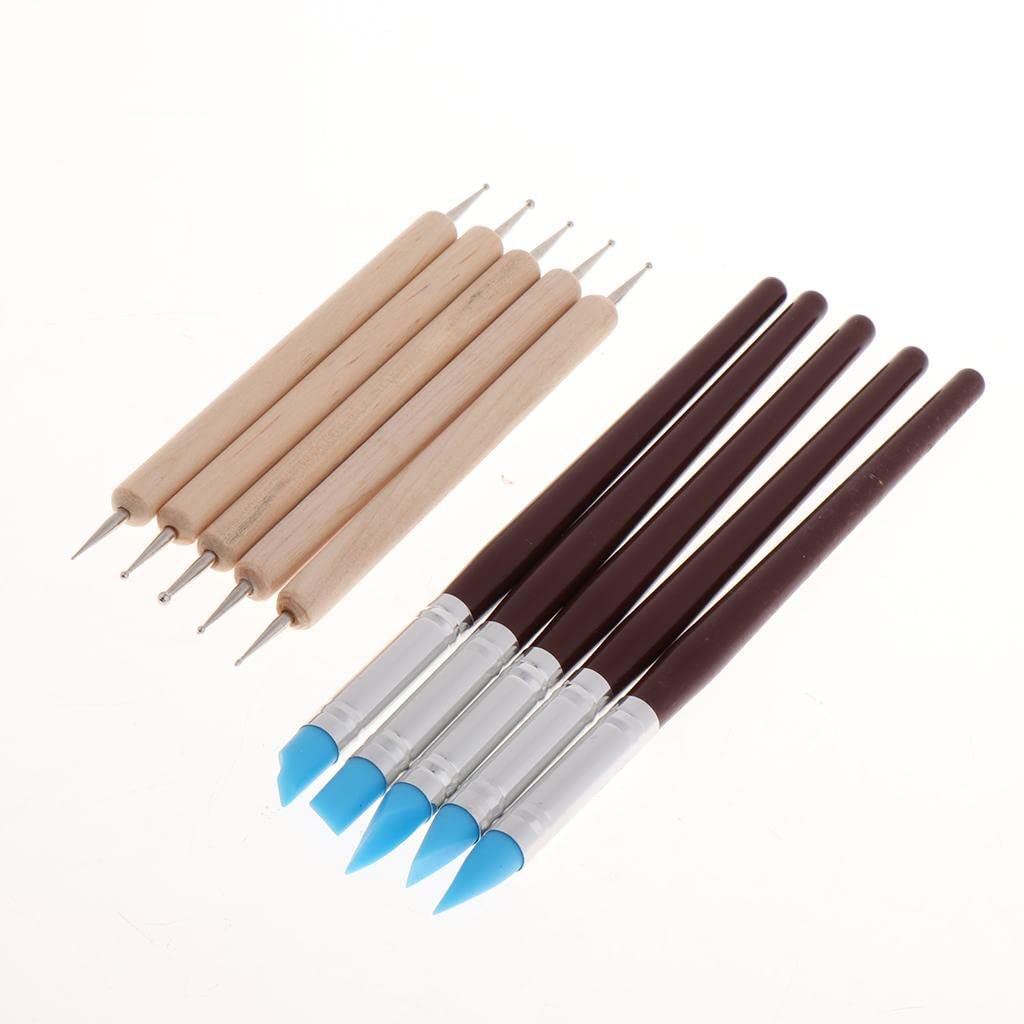 Ton Sculpting Tools Set für Anfänger Crafts, 45stk