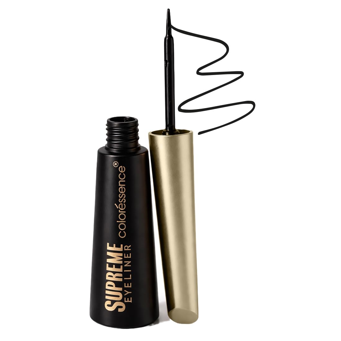 Coloressence Supreme Eyeliner | Intense Black | Waterproof & Smudge-Proof | Long-Lasting Formula | Precision Applicator Tip | Quick Dry | 5ml-image-22