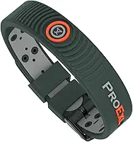 ProExl Pulseira de terapia magnética definitiva para alívio de artrite com alça ajustável - verde cinza