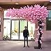 Produktbild Japanischer Künstlicher Kirschblütenbaum Wunschbaum Innendekoration Großer Kirschbaum Indoor Outdoor Einkaufszentrum Hotel Hochzeitsdekoration Landschaftsbau 2.5x2.5m/8.2x8.2ft
