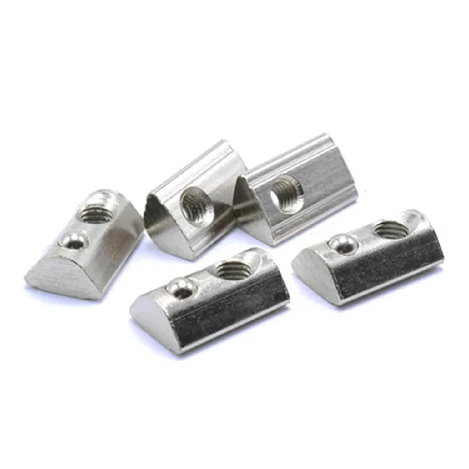 20/50pcs M3-M8 T-Type Slide Nut Elastic 2020 3030 Series Aluminum Profile Accessories(20-M3 50pcs)