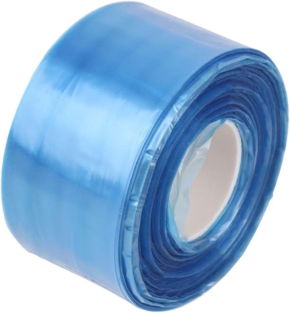 Healifty Leg Sleeve 200pcs Disposable Eyeglass Sleeves Glass Leg Covers for Hair Dying Styling Coloring (Blue) Glasses Accessories