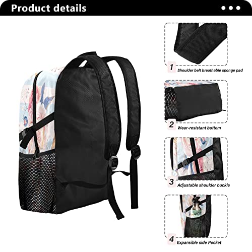 Cartable dos à sac Vnurnrn imperméable pliable et léger rose