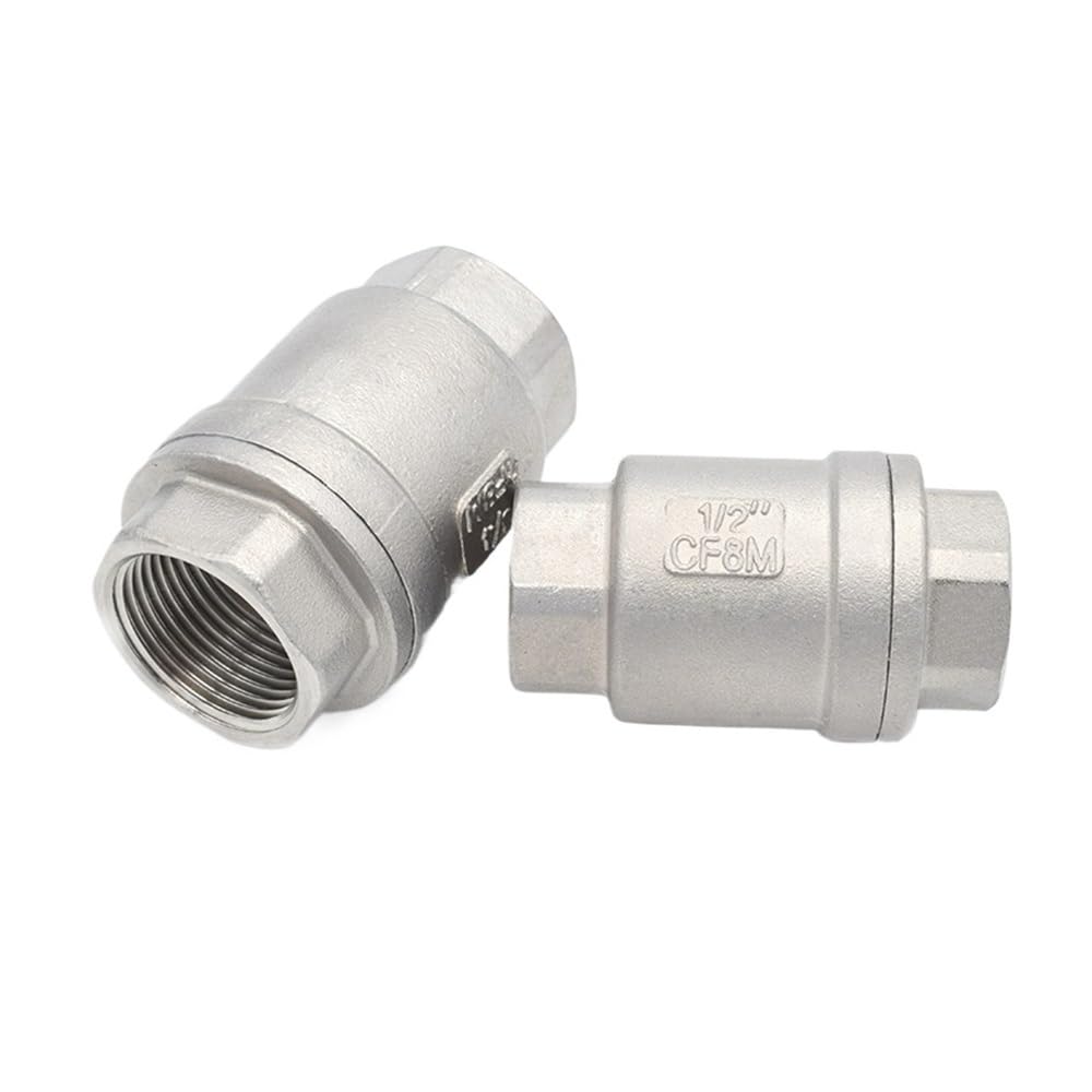 304 stainless steel 1/8" 1/4" 3/8" 1/2" 3/4" 1" female thread wire mouth vertical check valve non-return valve(DN40)