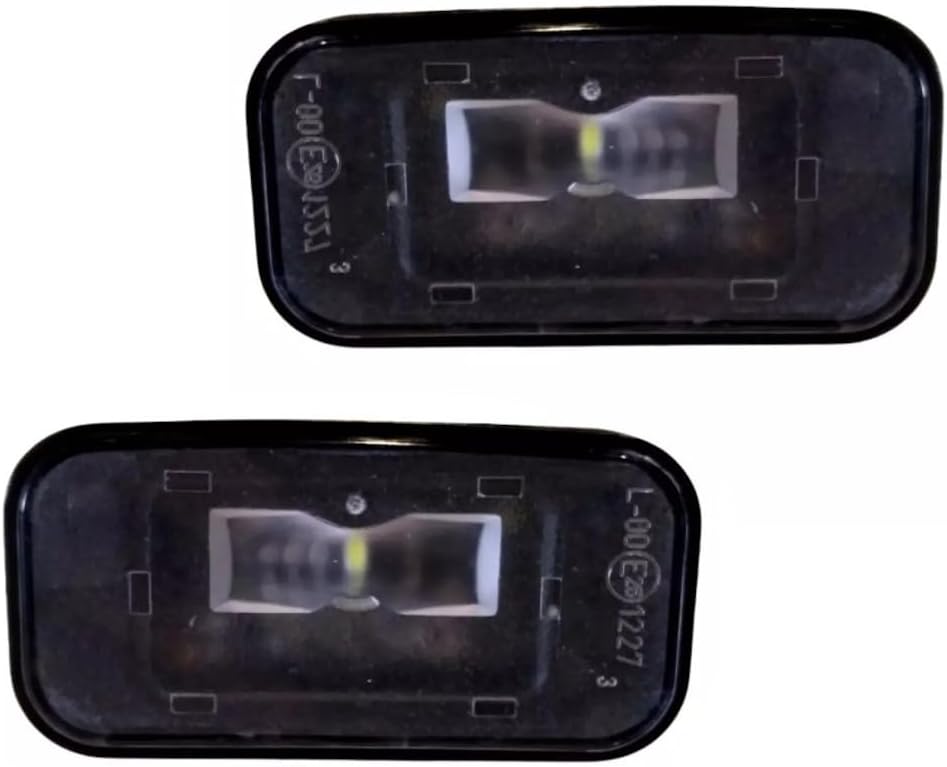 For Toyota Camry License Lamp Assembly 2018 2019 CAPA Set of 2 For TO2870111 | 81204-06030