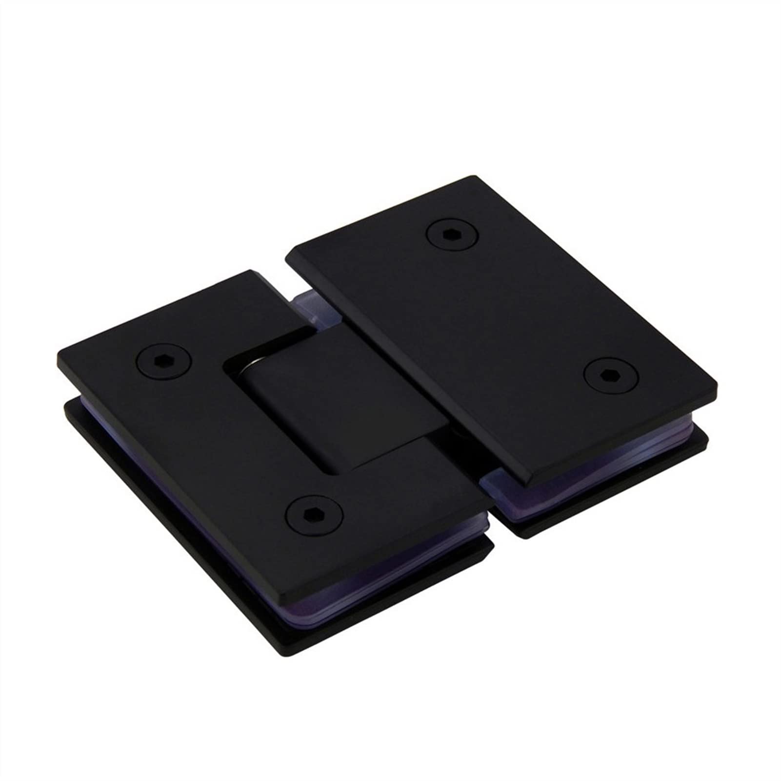 Nvsfzgiyg One Color Hinge, 180 Degree Stainless Steel Glass Door, Wall Hanging Shower Room, Frameless Clamp