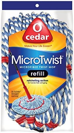 O-Cedar MicroTwist 16 in. L Wet Microfiber Mop Refill 1 pk