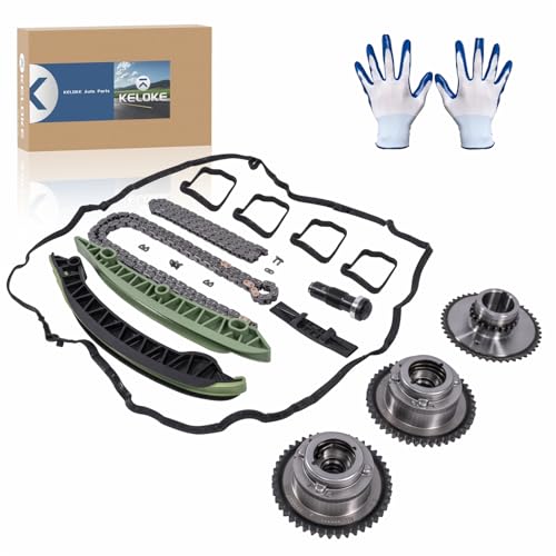 KELOKE Timing Chain Kit with Camshaft Adjuster Guide For Mercedes-Benz by keloke - Used condition - US$136.09