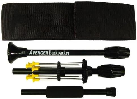 24" Backpacker .40 Caliber Blowgun - Black