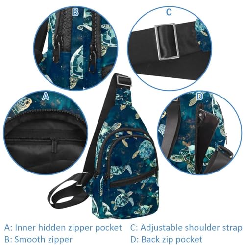 Mochila cruzada con correa ajustable y ajuste ergonómico multicolor 2