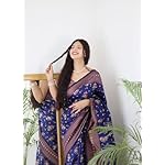 C-J-Enterprise-Womens-Pure-Banarasi-Style-Kanjivaram-Silk-Saree-With-Blouse-Piece-For-Wedding-SuryaMukhi