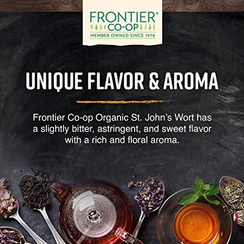 Frontier Co-Op Organic Cut & Sifted Saint John's Wort Herb 1Lb #TOP4