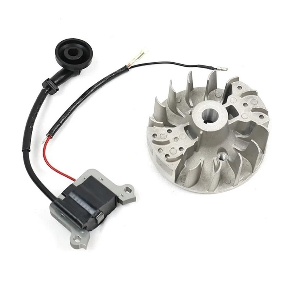 Bobina di accensione e volano adatti for tosaerba da decespugliatore 43cc 52cc 40-5 44-5 Accessori for la riparazione del motore(A)