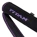 Youth Archery Compact Back Quiver, Purple/Black, One Size (7038)