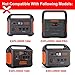 Charger for Jackery Charger 24V 90W AC Adapter for Jackery Portable Power Station Explorer 160 240 300 500 550 E300 E500 E550 Solar Generator 167Wh 240Wh 293Wh 518Wh Lithium Battery Power Supply Cord