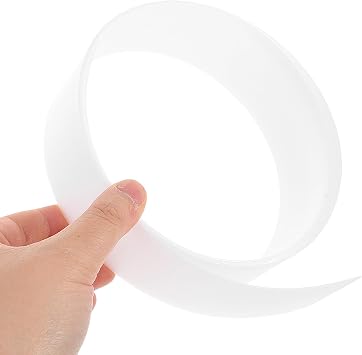 Abaodam LED Light Diffuser Sheet, LED Strip Diffuser for Product Displays, White Frosted Acrylic Panel, Uniform Linear Lighting, Reduces Hotspots, Embedded Lighting Solutions