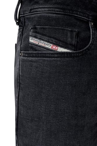 Jean skinny stretch Diesel homme taille basse conçu pour éviter les plis