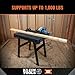 Klein Tools 54410MB MODbox Work Bench, Folding Work Table, Portable Workstation, 1000-Pound Capacity, Compatible with MODbox Rail System