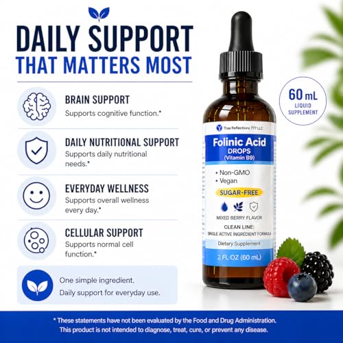 True Reflectionz Folinic Acid Drops