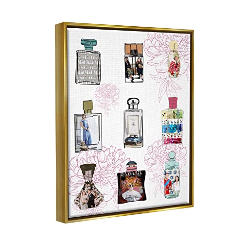 Image of 'Polished Perfume Stylish Luxury Fashion'| Floating Frame Canvas Art