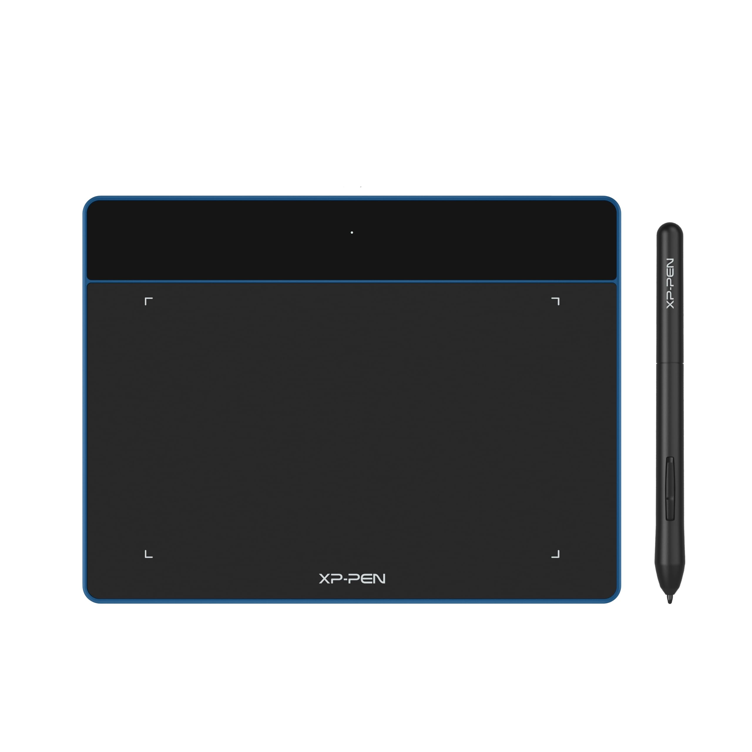 XPPen Deco Fun S 6x4 Inches Graphic Tablet, 8192 Pressure Levels, Battery-Free Stylus, Compact &Lightweight, Ideal for Online Teaching & Presentations, Supports Windows/Mac/Linux/Android - Blue