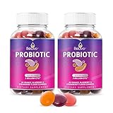 BeLive Probiotic Gummies - Probiotics with 5 Billion CFUs for Digestive Health, Men, Women & Kids Pr
