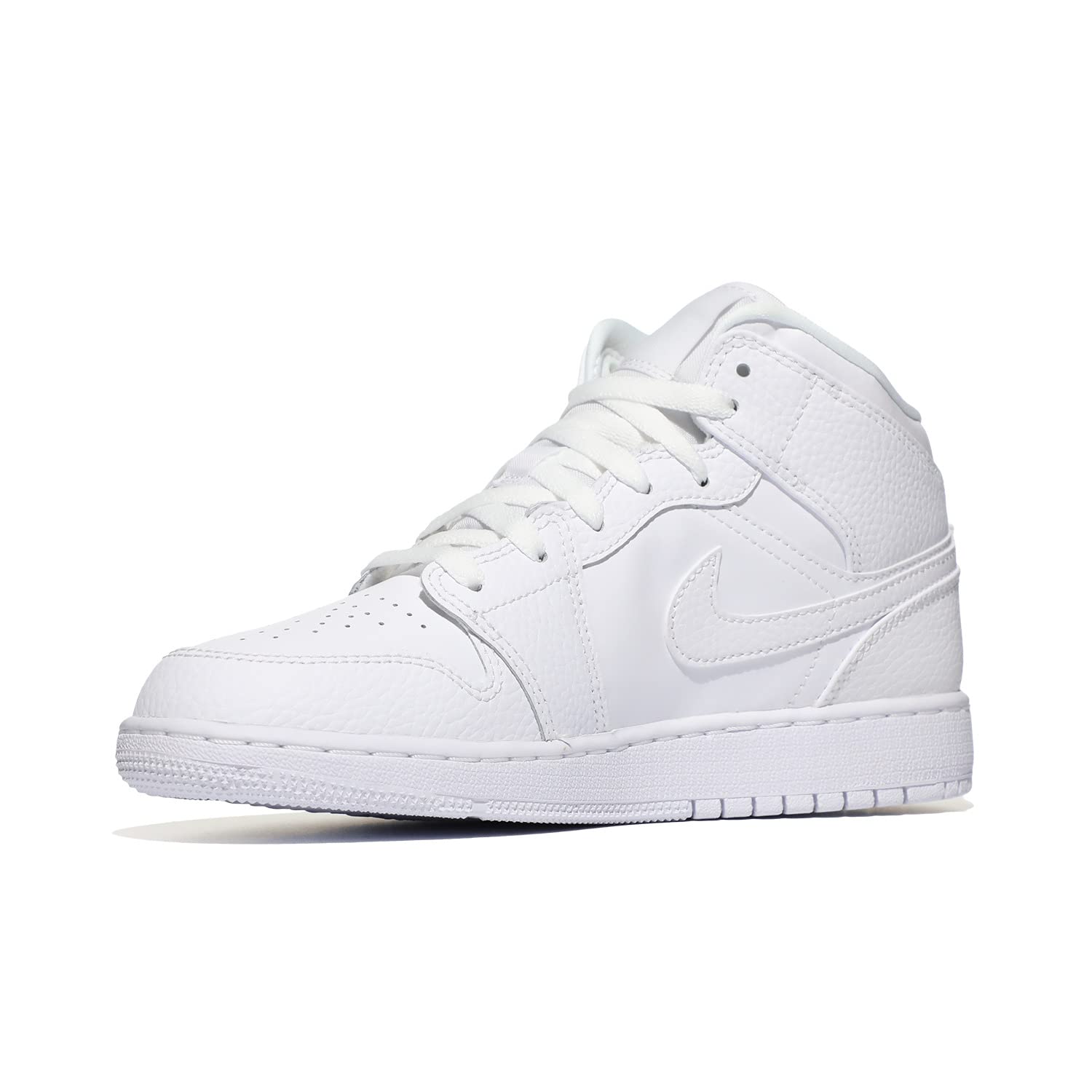 Nike Air Jordan 1 Mid (GS) Chaussure de Piste d'athltismeGarçon