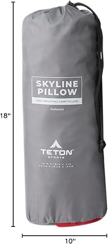 Vista 62 de Teton Camp - Almohada (zorro), color negro